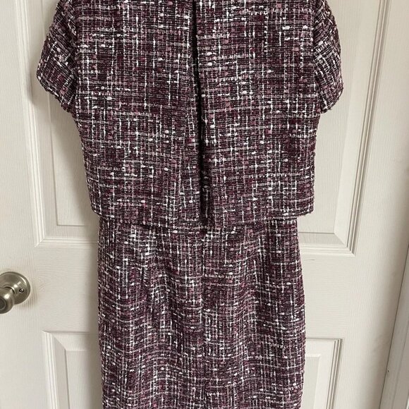 NWT Brooks Brothers Boucle Tweed Dress Size 2 - Picture 3 of 4
